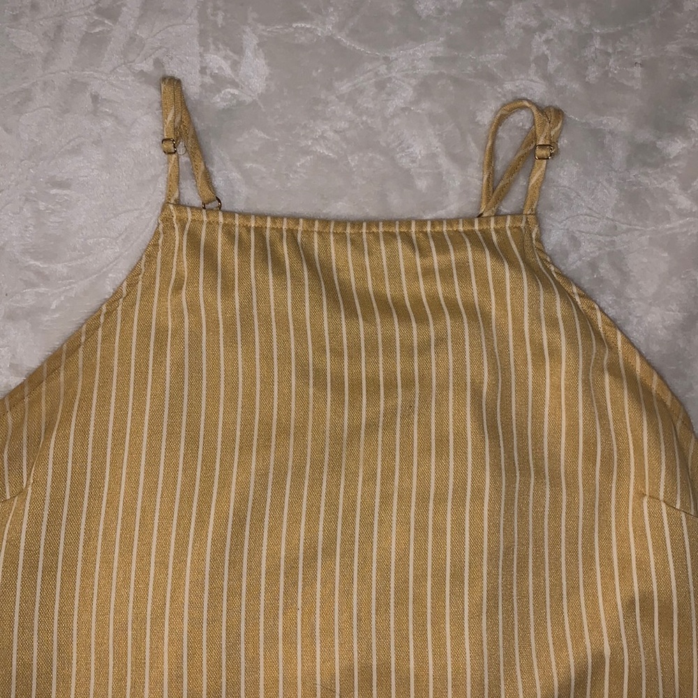 Yellow Striped Tank